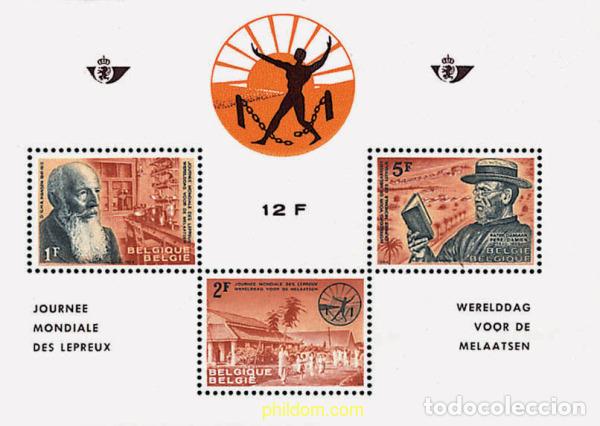 Sellos: 83952 MNH BELGICA 1964 DIA MUNDIAL DE LA LEPRA