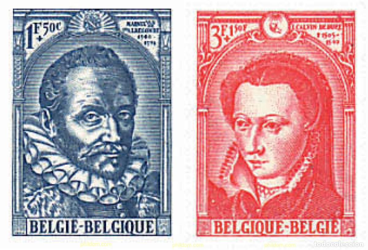 Sellos: 245481 MNH BELGICA 1964 125 ANIVERSARIO DE LA COMUNIDAD EVANGELICA