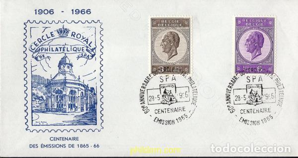 Sellos: 427371 MNH BELGICA 1965 CENTENARIO DE LA MUERTE DEL REY LEOPOLDO I
