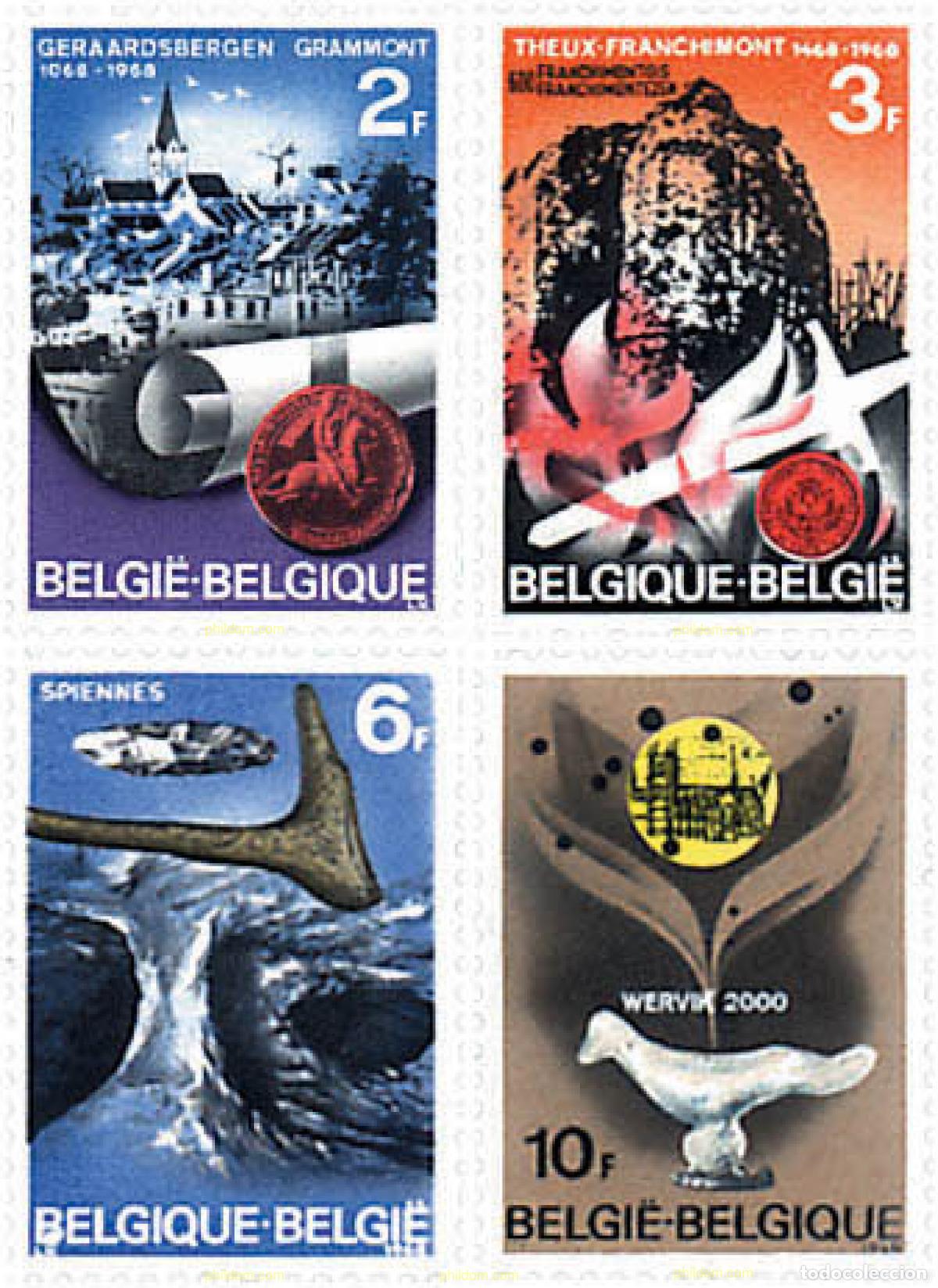 Sellos: 97668 MNH BELGICA 1968 HISTORIA NACIONAL