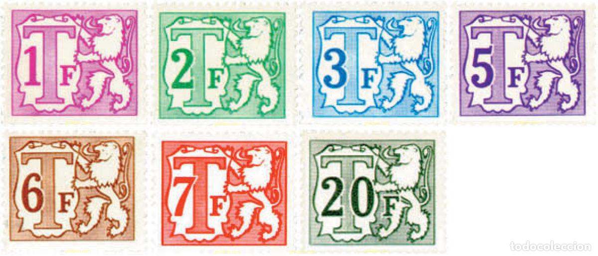 Sellos: 87971 MNH BELGICA 1966 LEON HERALDICO