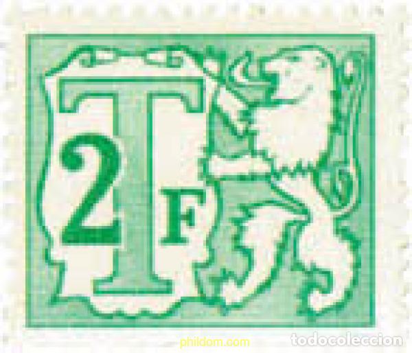 Sellos: 245446 MNH BELGICA 1966 LEON HERALDICO