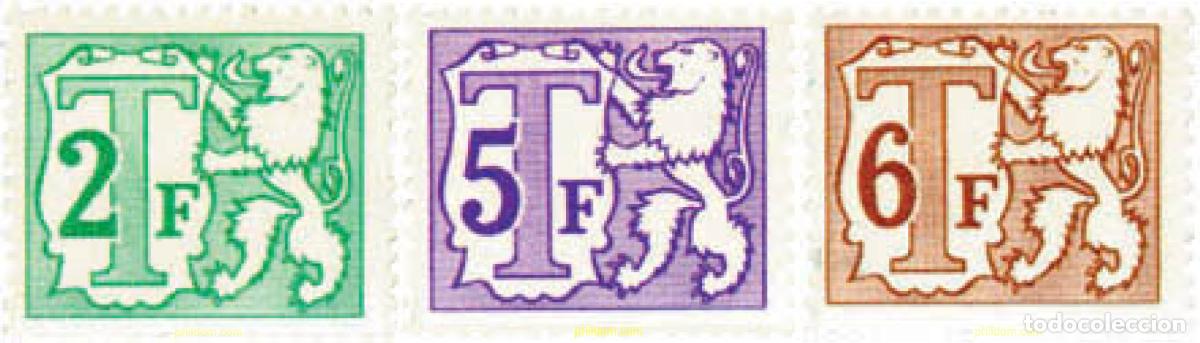 Sellos: 245518 MNH BELGICA 1966 LEON HERALDICO