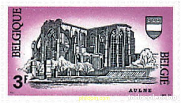Sellos: 84061 MNH BELGICA 1969 ABADIA DE AULNE