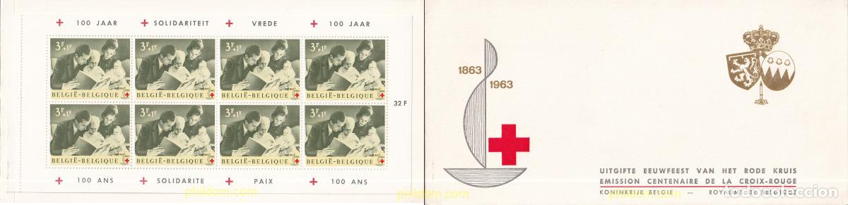 Briefmarken: 286952 MNH BELGICA 1963 CENTENARIO DE LA CRUZ ROJA INTERNACIONAL
