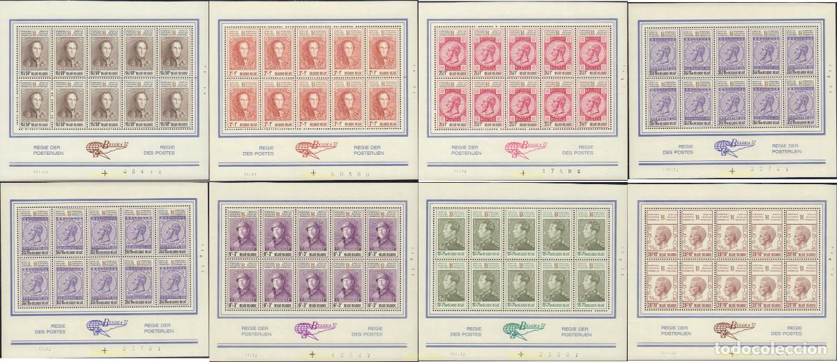 Briefmarken: 8128 MNH BELGICA 1972 BELGICA 72. EXPOSICION FILATELICA INTERNACIONAL