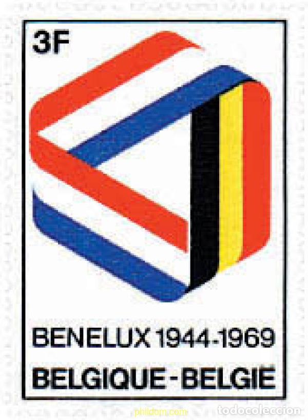 Sellos: 84074 MNH BELGICA 1969 25 ANIVERSARIO DEL BENELUX