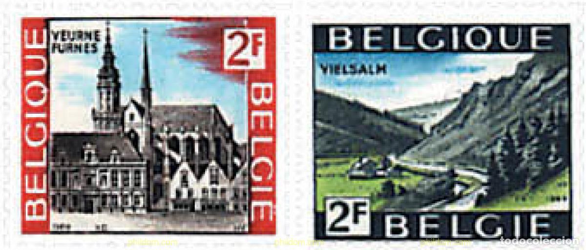 Sellos: 84341 MNH BELGICA 1969 TURISMO