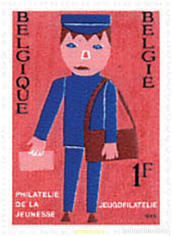 Sellos: 84344 MNH BELGICA 1969 FILATELIA DE LA JUVENTUD