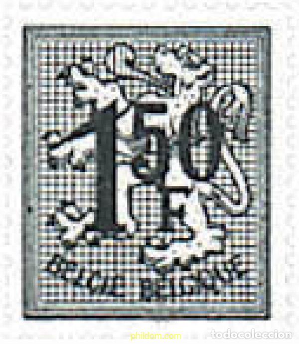 Stamps: 84348 MNH BELGICA 1969 CIFRA SOBRE LEON HERALDICO