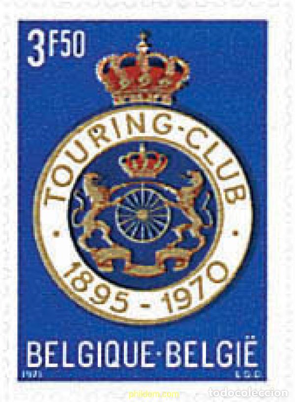 Sellos: 77811 MNH BELGICA 1971 75 ANIVERSARIO DEL TOURING CLUB