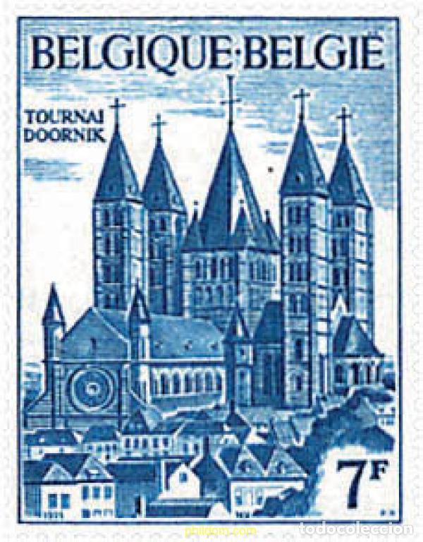 Sellos: 77813 MNH BELGICA 1971 8 CENTENARIO DE LA CATEDRAL DE TOURNAI