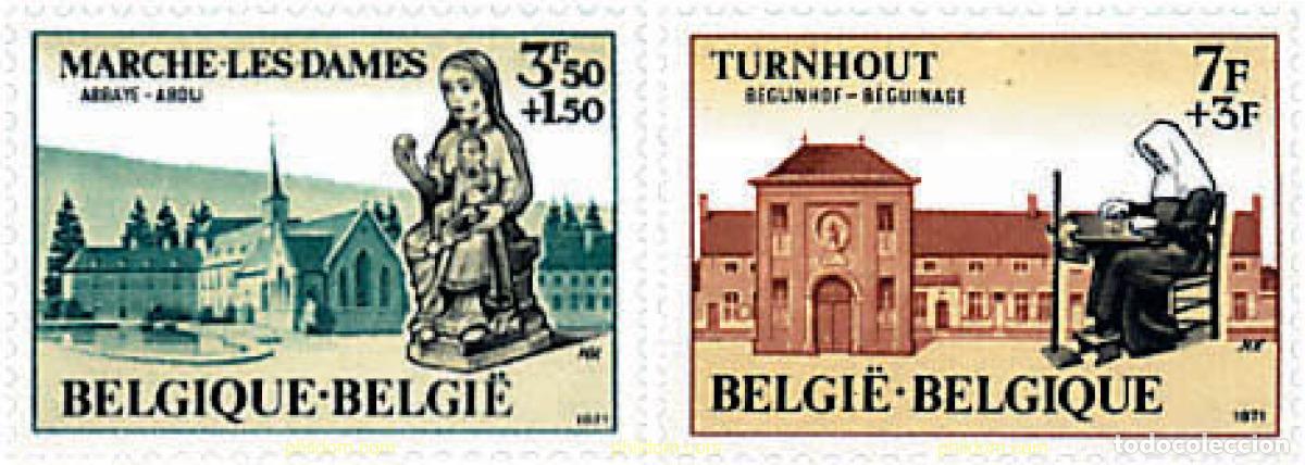 Sellos: 84175 MNH BELGICA 1971 PRO OBRAS FILANTROPICAS