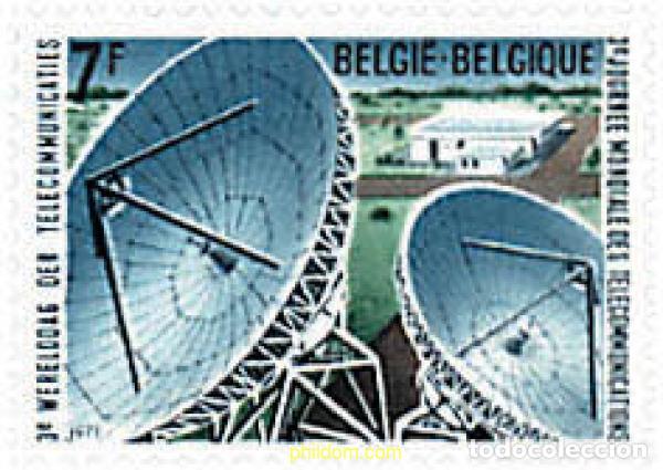 Sellos: 84178 MNH BELGICA 1971 DIA MUNDIAL DE LAS COMUNICACIONES