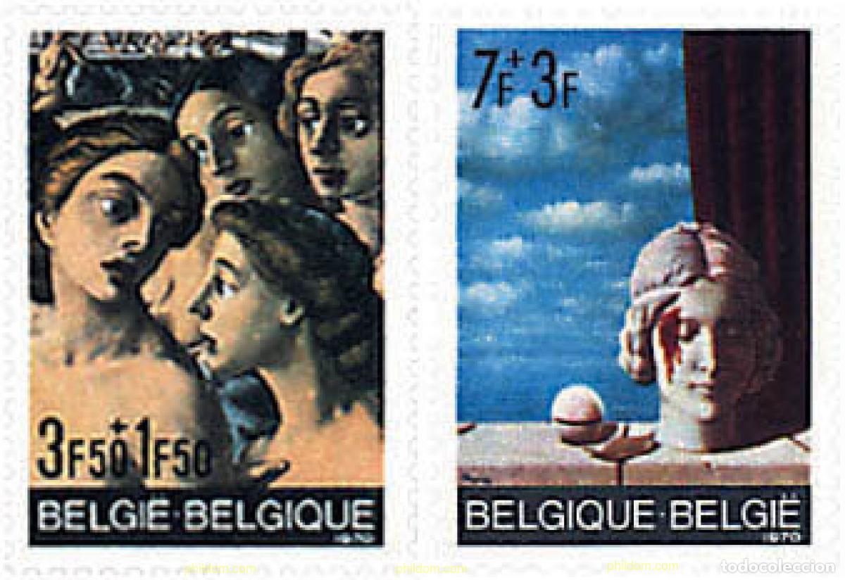 Sellos: 84629 MNH BELGICA 1970 PRO OBRAS DE SOLIDARIDAD. PINTURAS