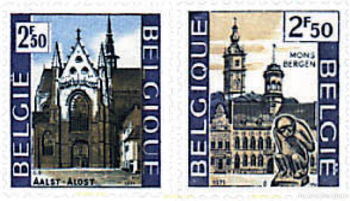 Sellos: 84186 MNH BELGICA 1971 TURISMO