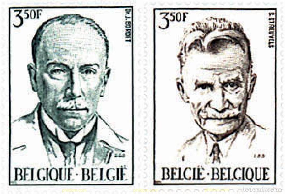 Sellos: 84187 MNH BELGICA 1971 PERSONAJES