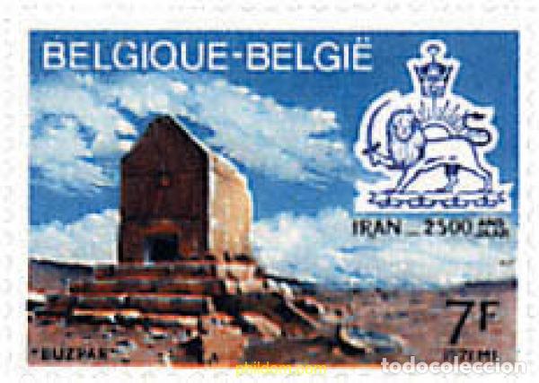 Sellos: 84683 MNH BELGICA 1971 2500 ANIVERSARIO DEL IMPERIO PERSA