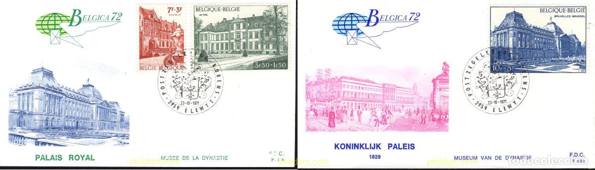 Sellos: 427531 MNH BELGICA 1971 BELGICA 72. EXPOSICION FILATELICA INTERNACIONAL