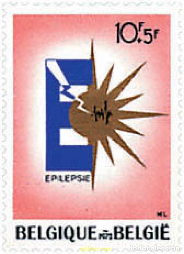 Sellos: 84698 MNH BELGICA 1972 PRO CENTRO WILLIAM LENNOX PARA LA EPILEPSIA