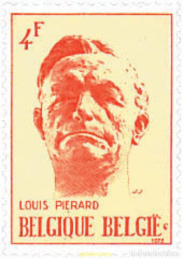 Sellos: 84749 MNH BELGICA 1973 LOUIS PIERARD