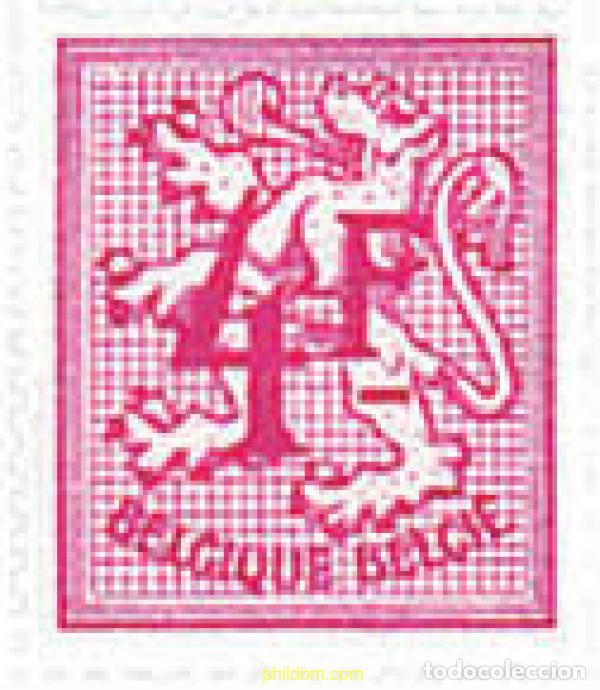 Sellos: 84764 MNH BELGICA 1974 CIFRA SOBRE LEON HERALDICO