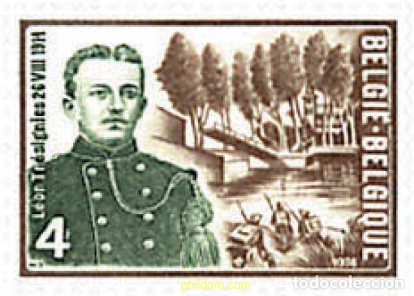 Sellos: 84795 MNH BELGICA 1974 60 ANIVERSARIO DE LA MUERTE DE LEON TRESIGNIES
