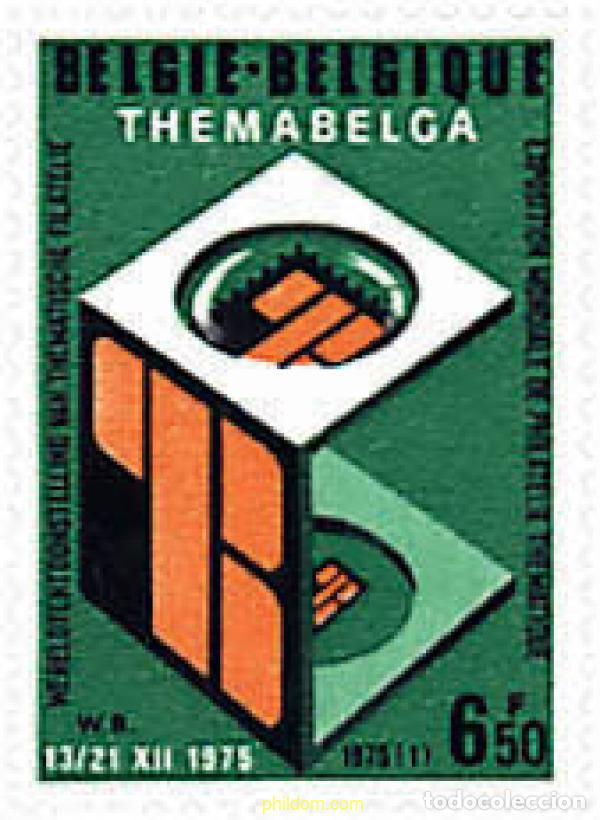 Sellos: 84814 MNH BELGICA 1975 THEMABELGA. EXPOSICION MUNDIAL DE FILATELIA TEMATICA