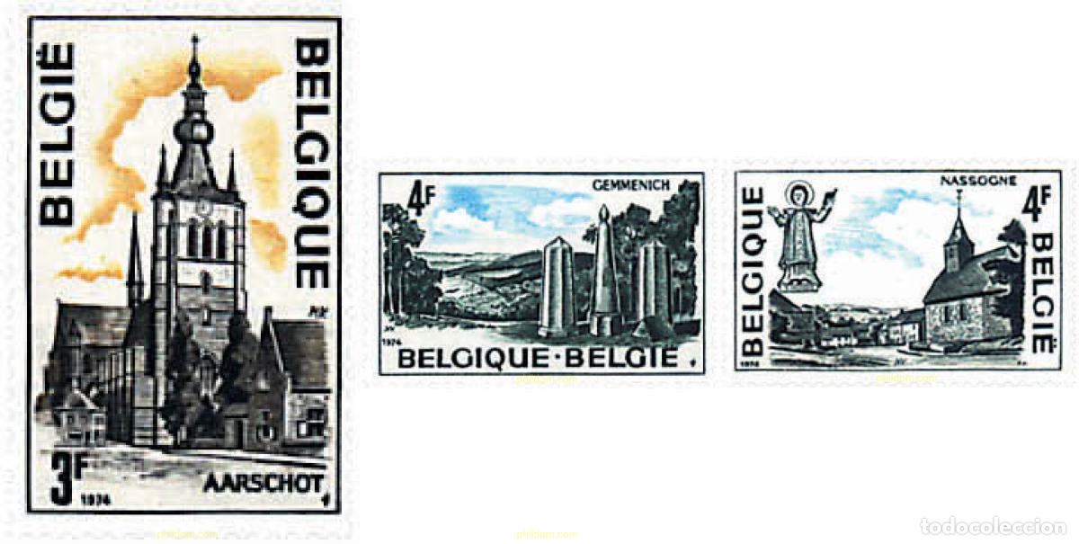 Sellos: 84805 MNH BELGICA 1974 TURISMO