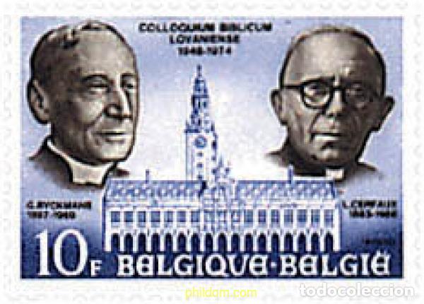 Timbres: 84483 MNH BELGICA 1975 25 A&Ntilde;OS DEL COLLOQUIUM BIBLICUM LOVANIENSE