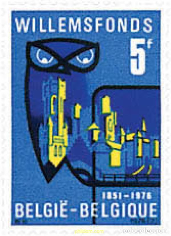 Timbres: 84899 MNH BELGICA 1976 125 ANIVERSARIO DEL MOVIMIENTO WILLEMSFONDS