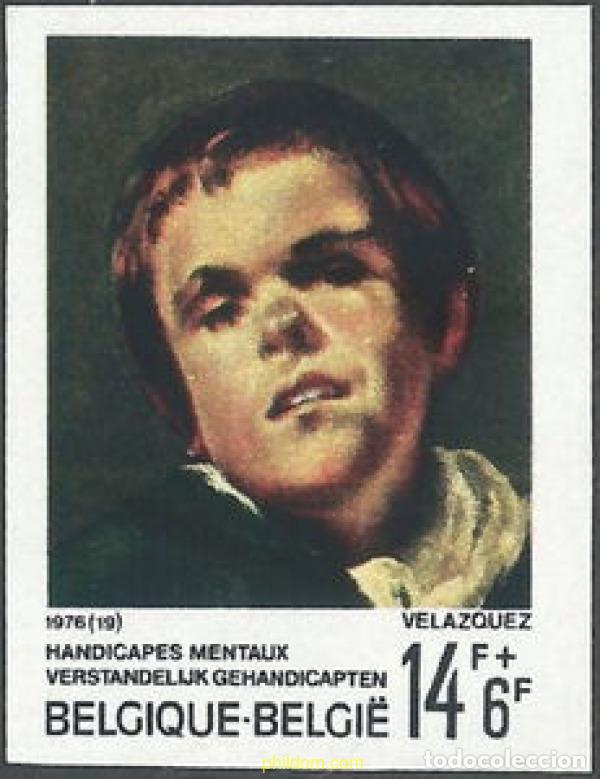 Sellos: 111382 MNH BELGICA 1976 ASOCIACION NACIONAL DE AYUDA A DISMINUIDOS MENTALES