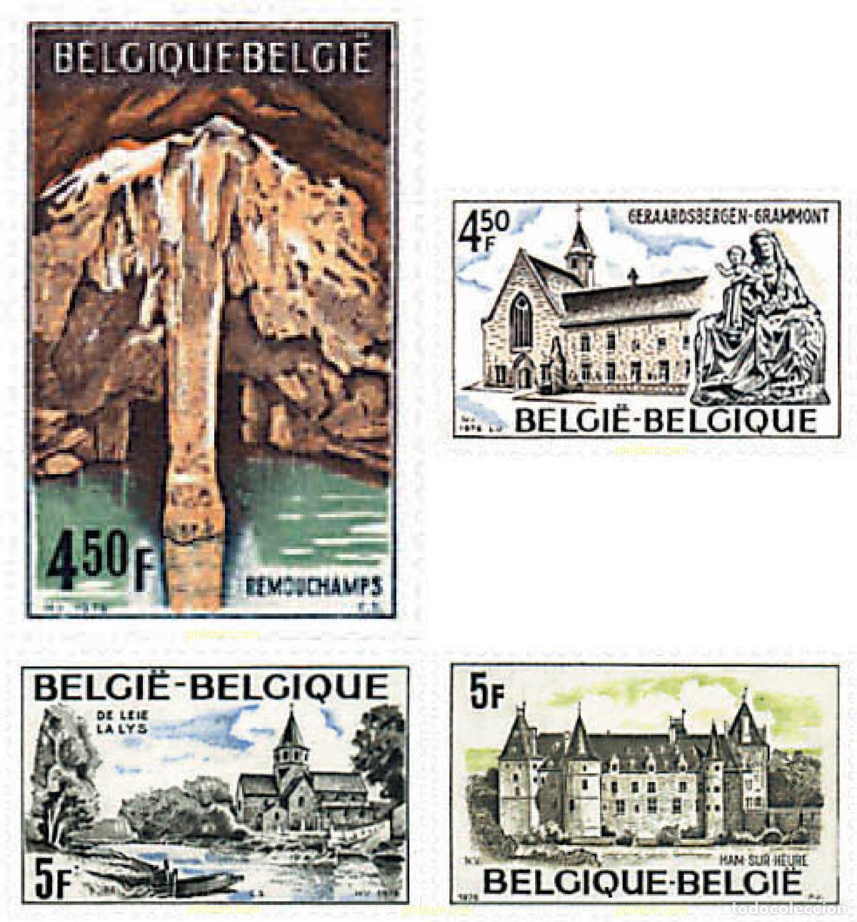 Sellos: 84924 MNH BELGICA 1976 TURISMO
