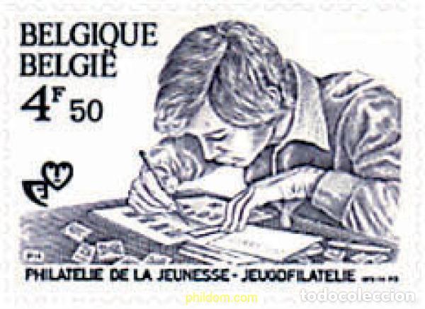 Selos: 77880 MNH BELGICA 1978 FILATELIA DE LA JUVENTUD