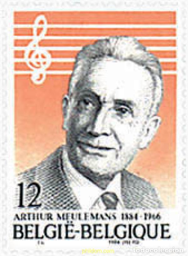 Selos: 84730 MNH BELGICA 1984 CENTENARIO DEL NACIMIENTO DE ARTHUR MEULEMANS