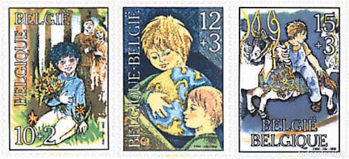 Selos: 85326 MNH BELGICA 1984 INFANCIA