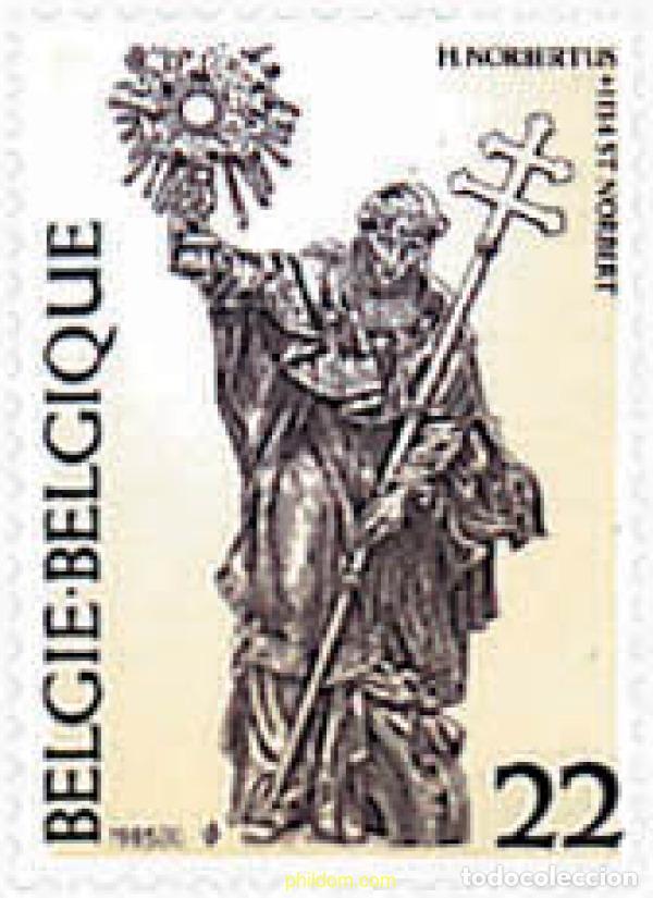 Selos: 84780 MNH BELGICA 1985 850 ANIVERSARIO DE LA MUERTE DE SAN NORBERTO