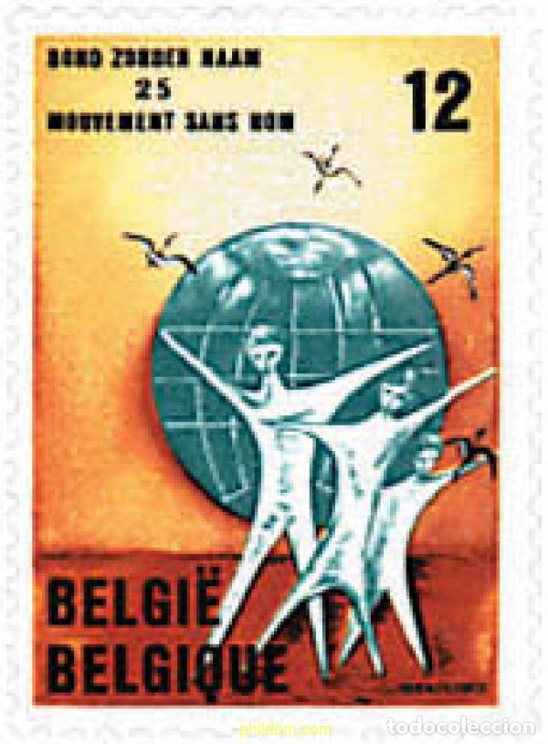 Selos: 84724 MNH BELGICA 1984 25 ANIVERSARIO DE LA ASOCIACION MOVIMIENTO SIN NOMBRE