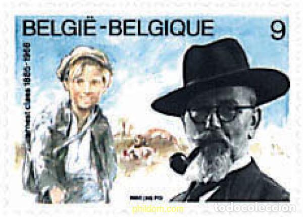 Selos: 85362 MNH BELGICA 1985 CENTENARIO DEL NACIMIENTO DE ERNEST CLAES
