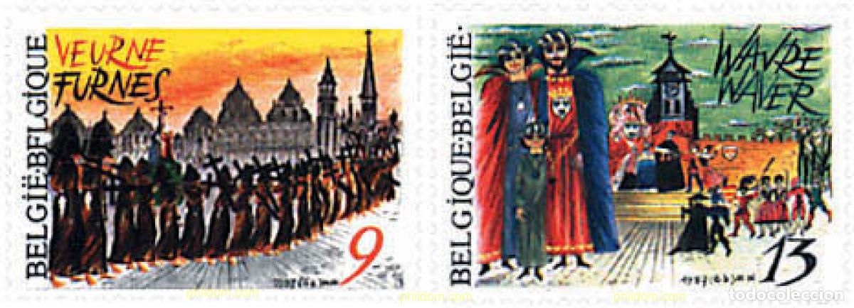 Timbres: 85392 MNH BELGICA 1987 FOLCLORE