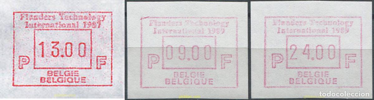 Sellos: 84893 MNH BELGICA 1987 FLANDERS TECHNOLOGY. SALON INTERNACIONAL DE TECNOLOGIA