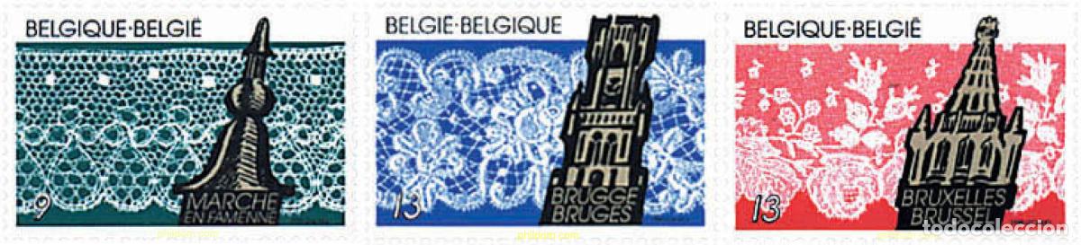 Sellos: 85406 MNH BELGICA 1989 ENCAJES DE BELGICA