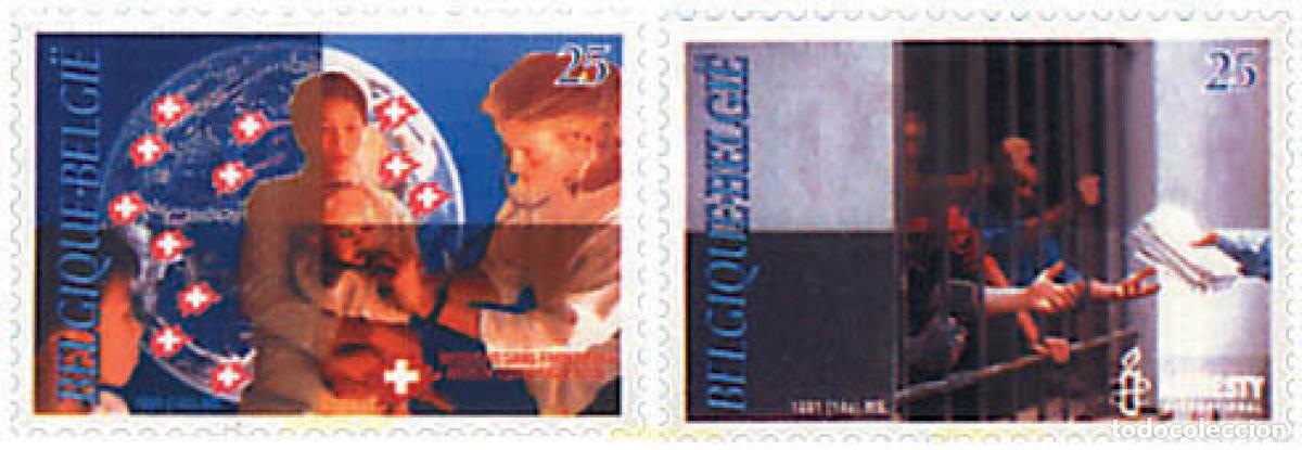 Sellos: 85214 MNH BELGICA 1991 SOLIDARIDAD INTERNACIONAL