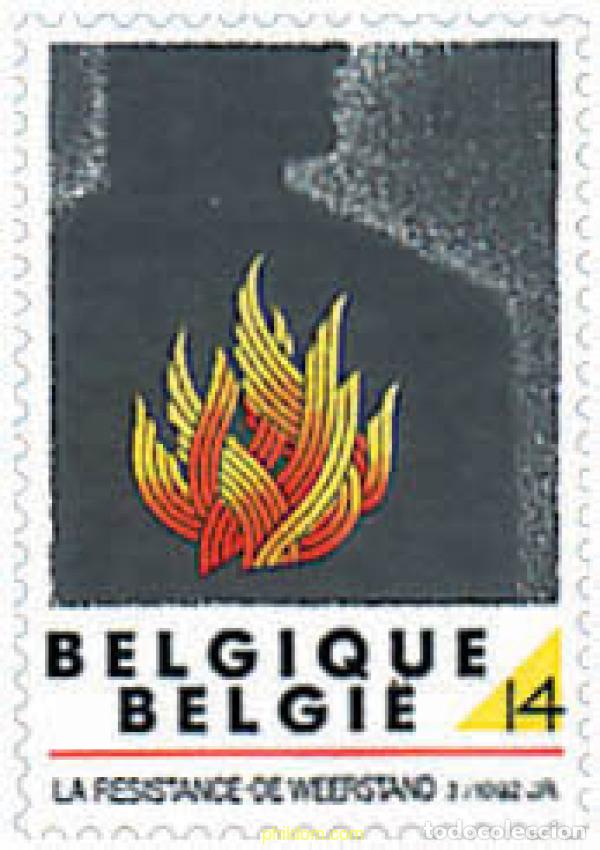 Briefmarken: 85221 MNH BELGICA 1992 LA RESISTENCIA EN BELGICA