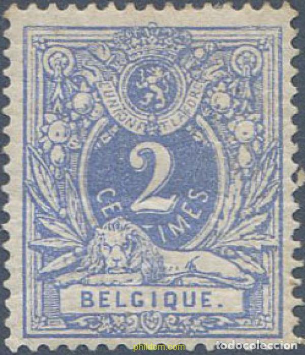 Sellos: 649530 HINGED BELGICA 1869 CIFRAS