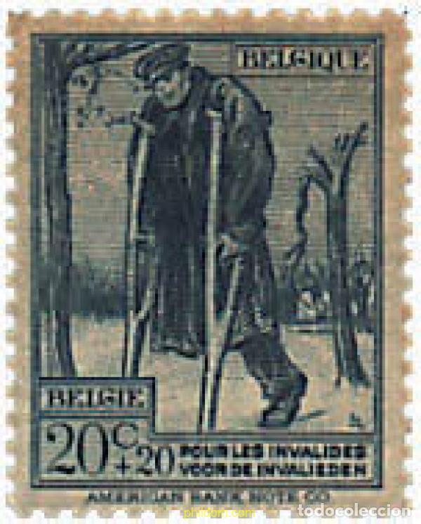 Sellos: 78030 MNH BELGICA 1923 PRO INVALIDOS DE GUERRA