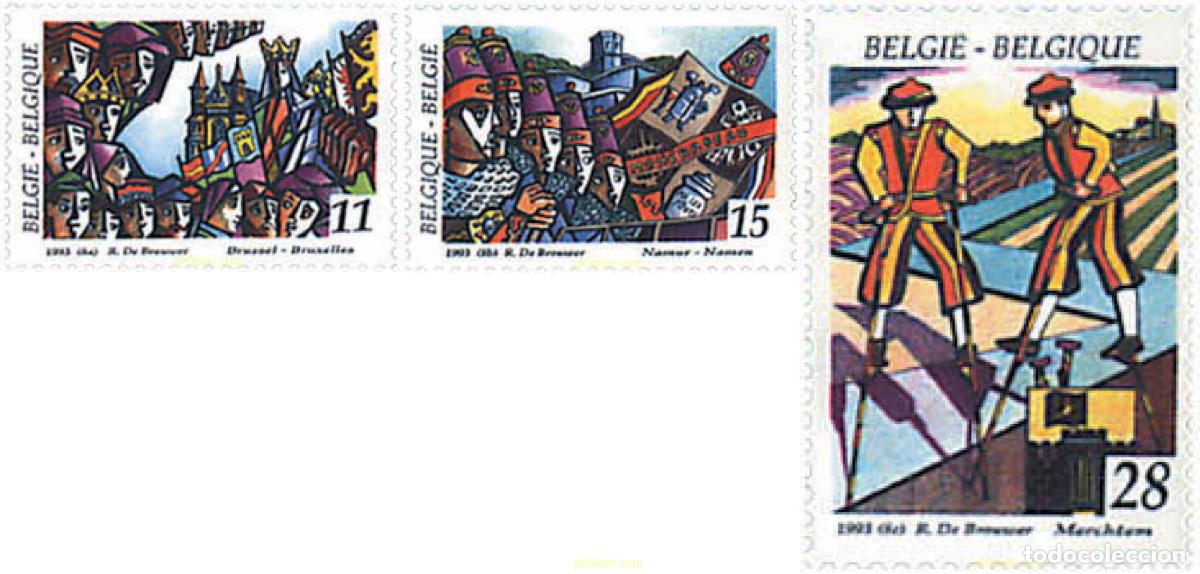 Sellos: 85243 MNH BELGICA 1993 FOLCLORE