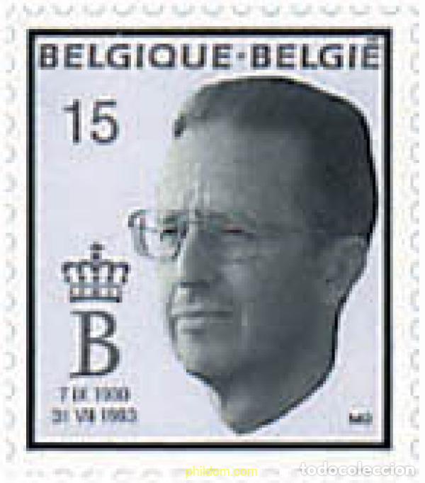 Sellos: 85246 MNH BELGICA 1993 DUELO POR LA MUERTE DEL REY BALDUINO