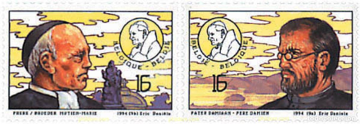Sellos: 85259 MNH BELGICA 1994 VISITA DE SS EL PAPA JUAN PABLO II
