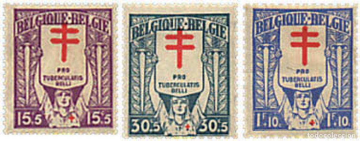Sellos: 290944 HINGED BELGICA 1925 ANTITUBERCULOSIS - Foto 1